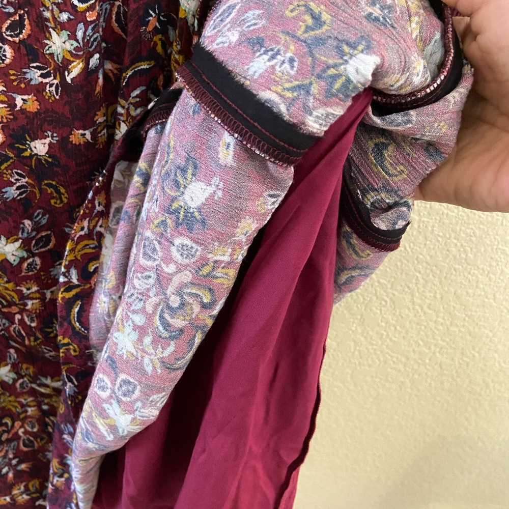 Garnet Hill River's Edge Crepe Dress Sz Small - Picture 10 of 14